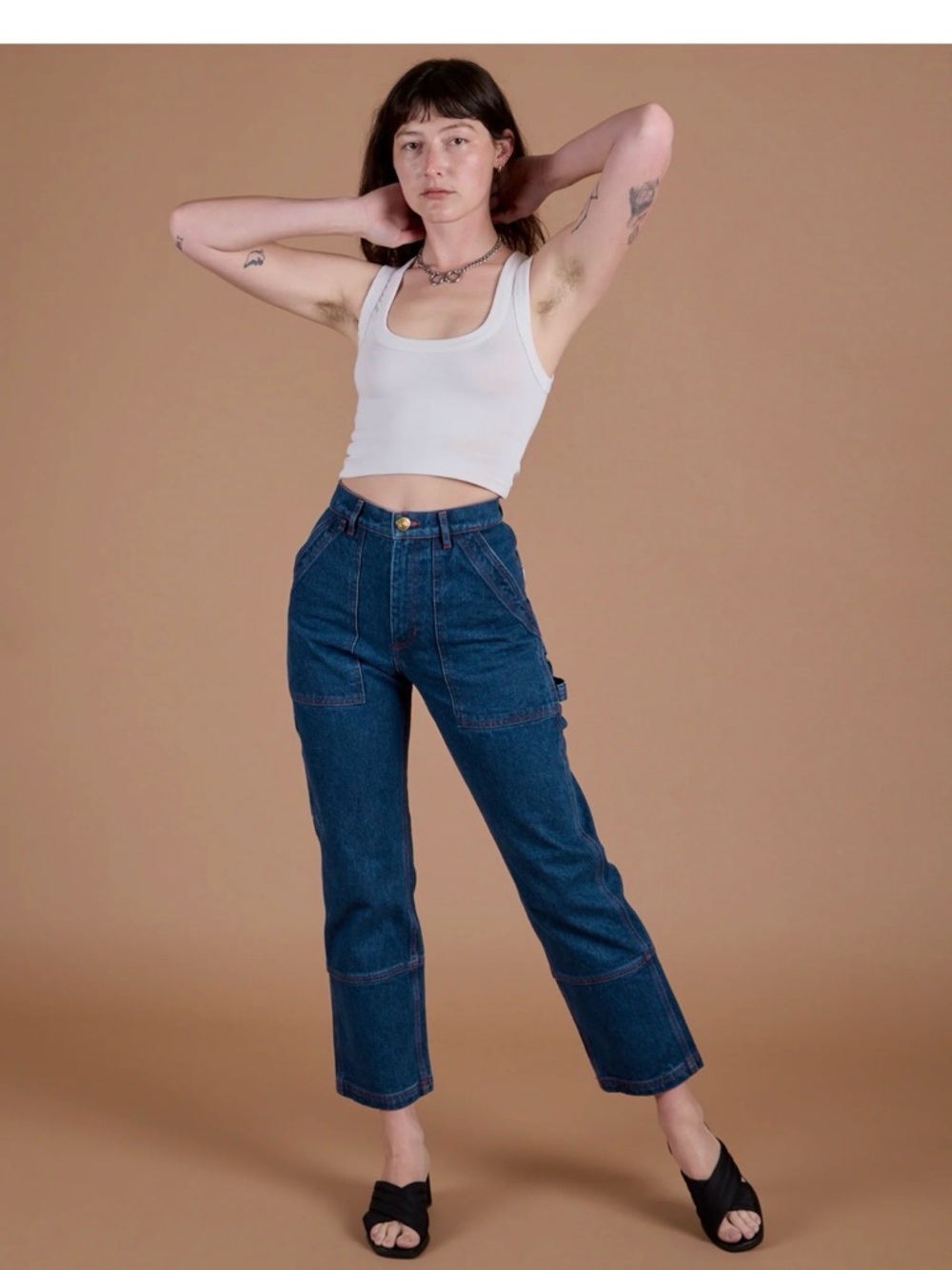Big Bud Press Dark Blue Carpenter Jean - unisex